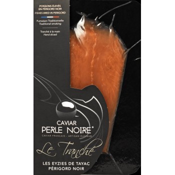 Truite fumée tranchée