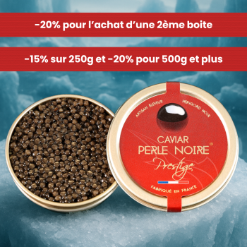 « Prestige» Caviar Perle Noire