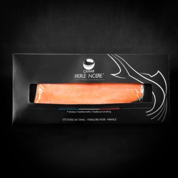 Whole trout fillet on skin,...