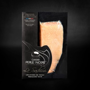 Smoked skinless sturgeon,...