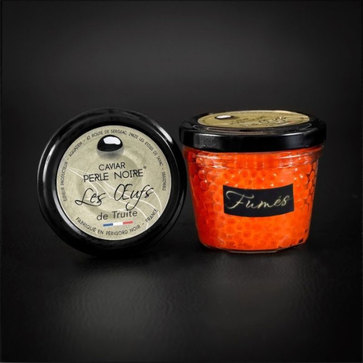 Œufs de Truite Fumés – Caviar Perle Noire en Dordogne (24)