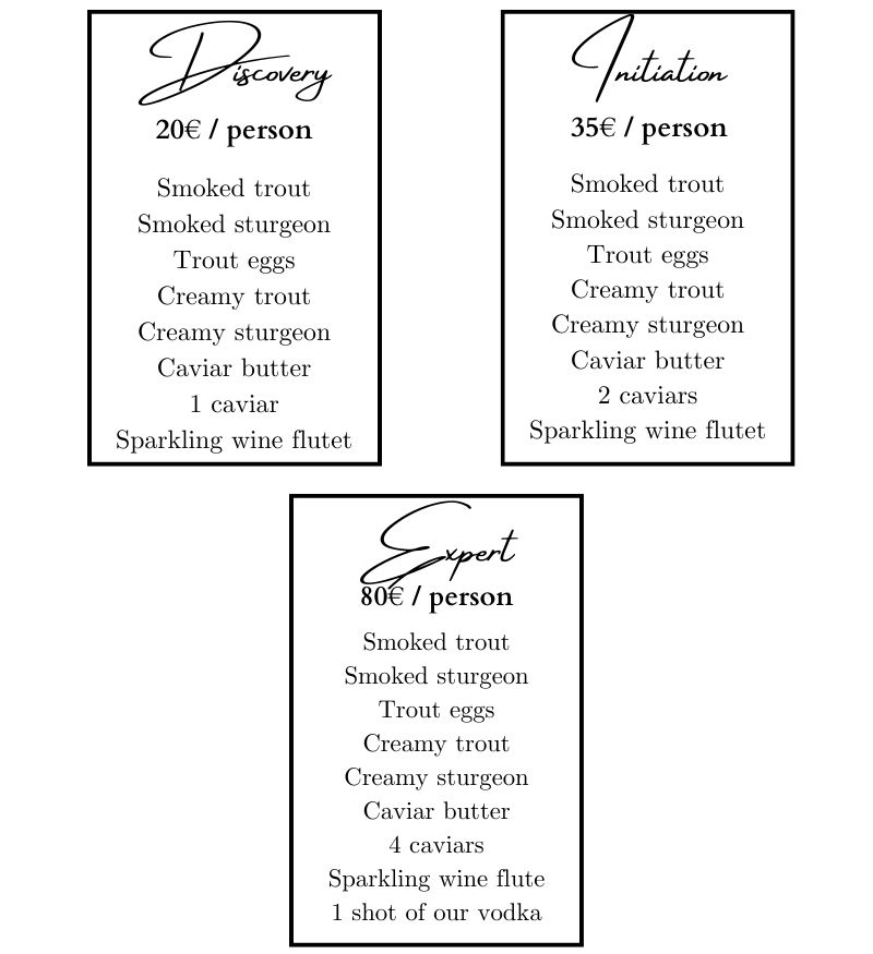 DEGUSTATIONS