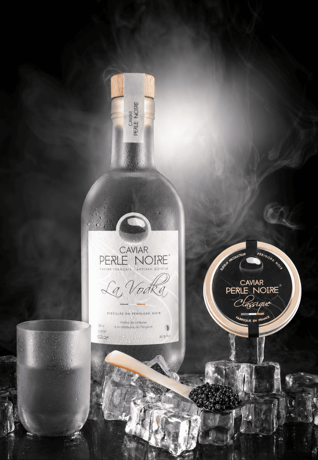 Caviar Vodka Coffret - Comment manger le caviar