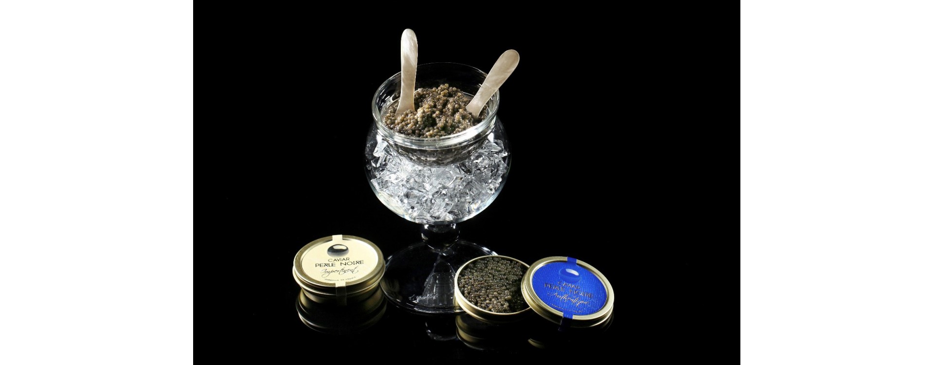 Tasting the Caviar Perle Noire Tasting the Caviar Perle Noire