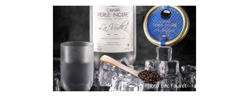Le Coffret signé Perle Noire : Caviar & Vodka du Périgord Noir