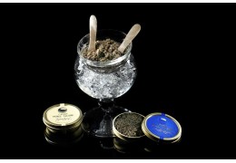 Tasting the Caviar Perle Noire